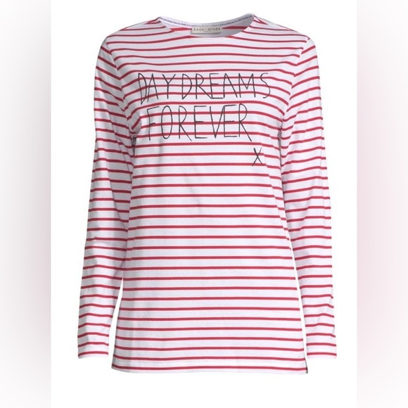 EACHXOTHER PARIS | ROBERT MONTGOMERY Nautical Red Stripe Tee Size XS - Picture 1 of 12